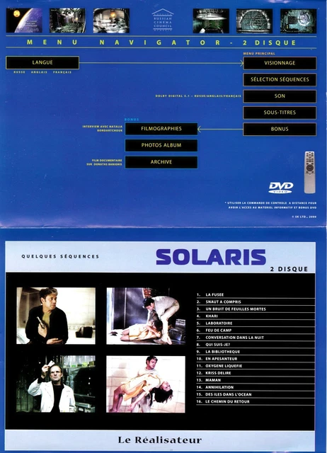 Solaris Ruscico Tarkovski 2 Dvds 3