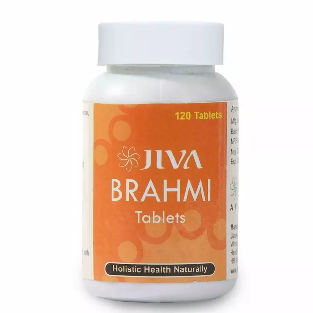 Herbal Health Care Jiva Ayurveda Brahmi Tablets