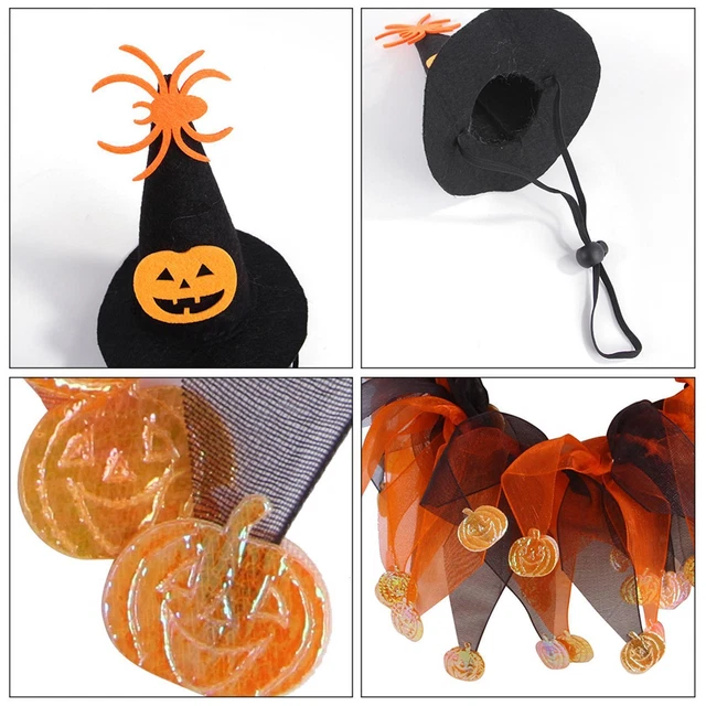 Halloween Haustierkostüm Set Schwarz Lustige Kleidung Für Weihnachten 2
