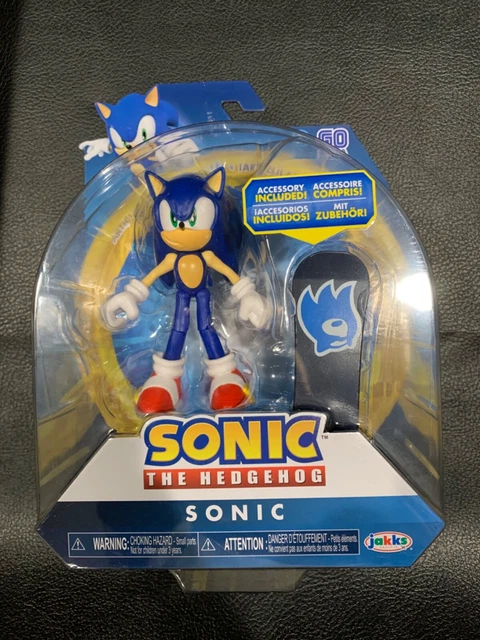 JAKKS PACIFIC SONIC the Hedgehog SONIC Articulated 4 Action Figure NEW ...