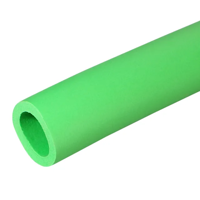 Foam Grip Tubing Handle Grips 22mm ID 32mm OD 6.6ft Green for Tools Handle