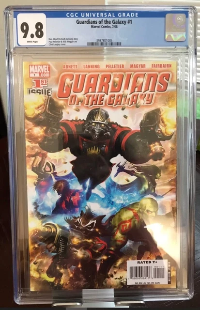 Guardians Of The Galaxy #1 Cgc 9.8 Nm/Mt 2008