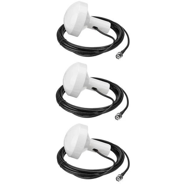 3X Ship GPS Active Marine Navigation Antenna Timing Antenna 1575+/-5 MHz 5M D1C7