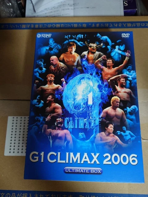 G1 CLIMAX 2006 DVD-BOX (3-disc set) New Japan Pro Wrestling EUR