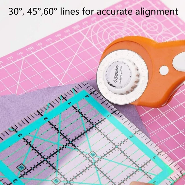 2 Piece Quilting Template Set, Sewing And Quilting Rulers