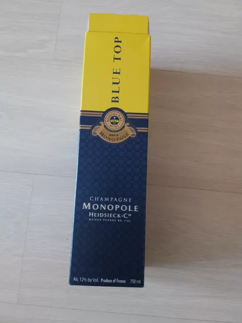 Heidsieck Monopole Blue Top Brut Champagner 12% 0,75l Flasche im Karton