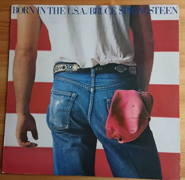 Bruce Springsteen - Born In The U.S.A. - 1984 LP + OIS + INLAY UK 1st Press EXC