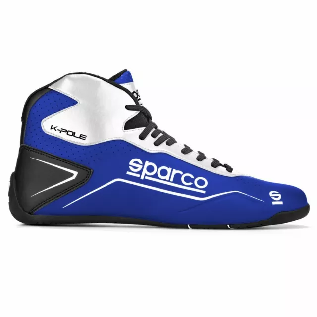 Sparco Karting Kart Auto Shoes K-POLE blue - size 43