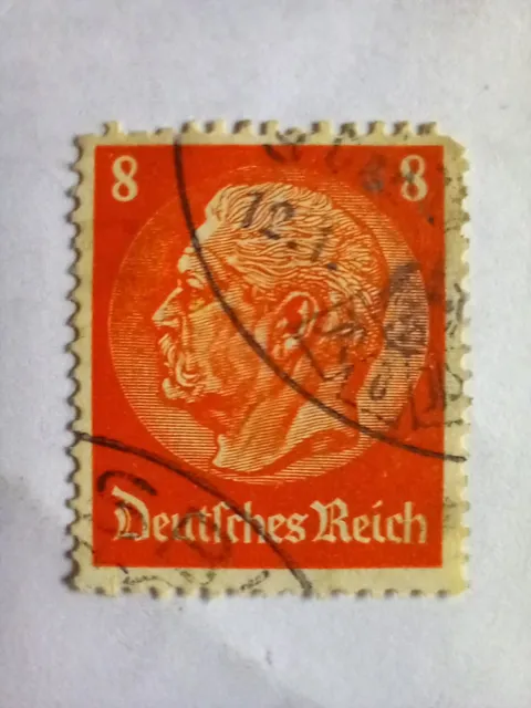 Deutsches Reich, 8 Pfennig, gestempelt, Hindenburg, 1933