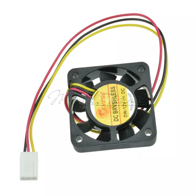 40X40X10MM 12V 3Pin 40mm Mini 4cm DC Brushless Computer Cooler Cooling Fan PC