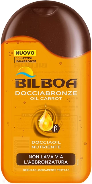 , Docciabronze Nutriente, Doccia Shampoo Con Oil Carrot per Corpo E Capelli, Idr