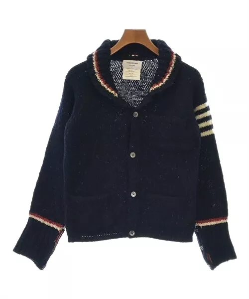 THOM BROWNE Cardigan Navy 1(Approx. S) 2200396908098