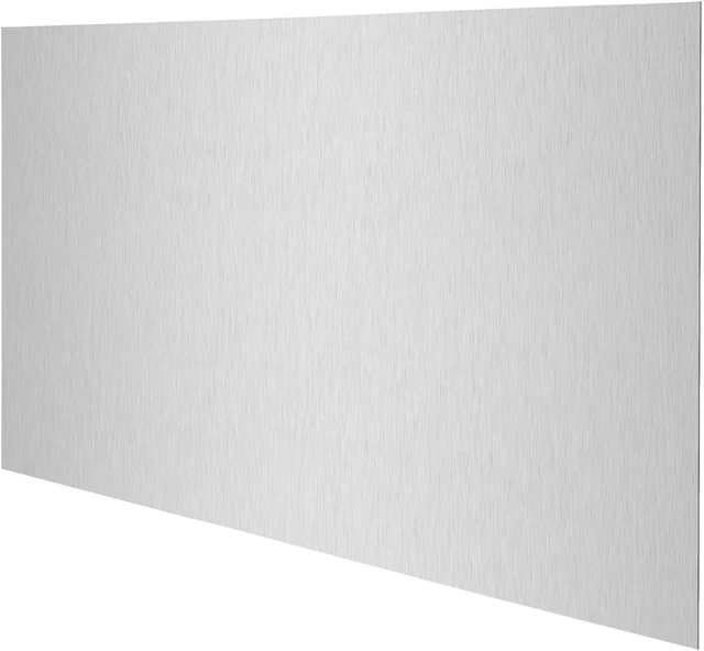 Compactador pared de pulverización Memoboard pared de cocina protección contra salpicaduras 50x90 cm acero inoxidable