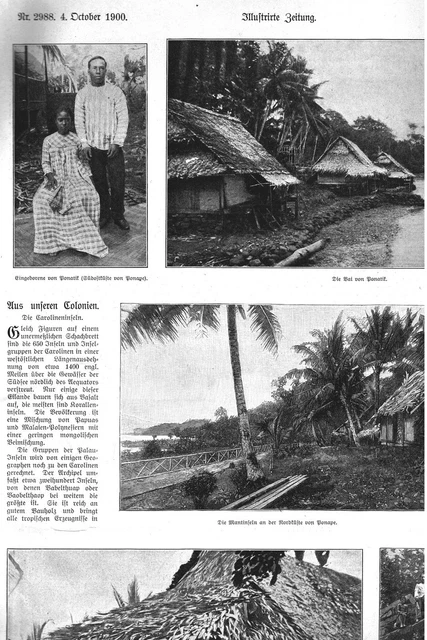 Deutsche Kolonien**Südsee**Deutsch-Neuguinea**Karolinen**14 Ansichten**1900