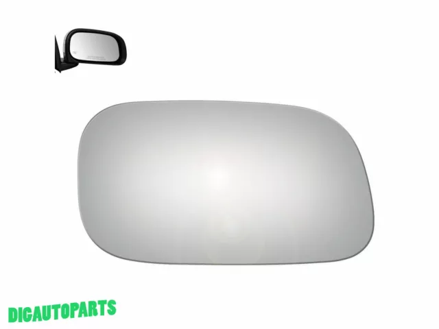 Mirror Glass Replacement For 2007 Mitsubishi Raider Passenger Right Side 5117