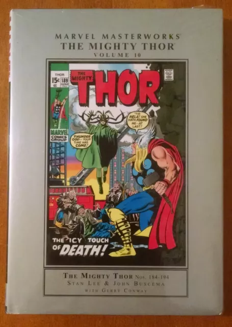 Marvel Masterworks The Mighty Thor Vol. 10 (184-194)  NEW/SEALED John Buscema
