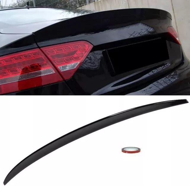 Becquet de coffre noir brillant pour AUDI A5 8T sportback de 2008 à 2015 look S5