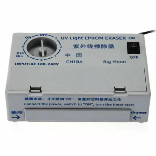 Quality High Speed UV EPROM Eraser Erase Ultraviolet Eraser Timer Eraser New