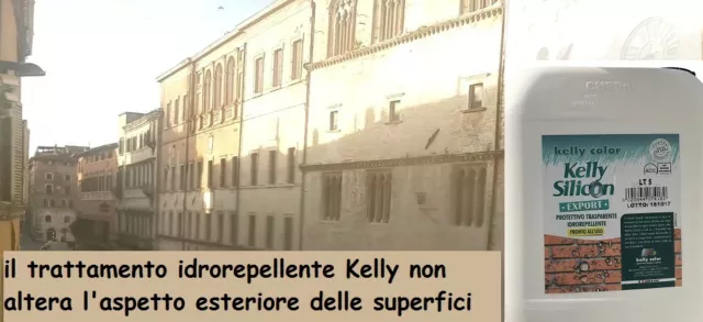 Idrorepellente per muro e terrazza. Kelly: trattamento anti-smog.  Invisibile. 3