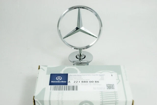 E-KLASSE W211 W212 W213 STER LOGO MOTORKAP A2218800086 NIEUW