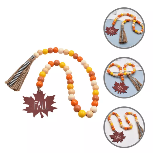 Guirnalda de otoño decoración de pared decoración de perlas colgantes decoración
