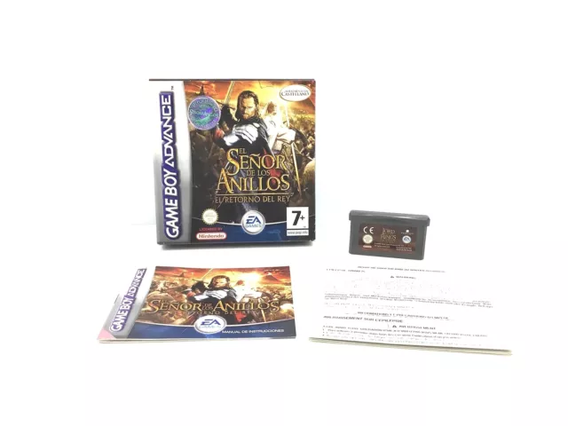 Juego Gameboy Advance El Señor De Los Anillo El Retorno Del Rey 18335724