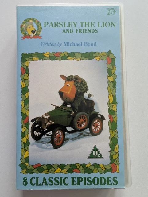 parsley-the-lion-friends-8-episodes-1989-vhs-video-80-s