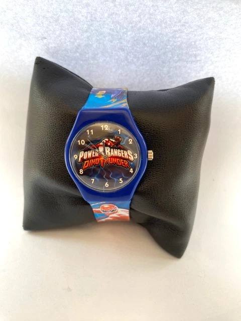 RELOJ DE CUARZO Vintage Power Rangers DINOTHUNDER De Los Años 90