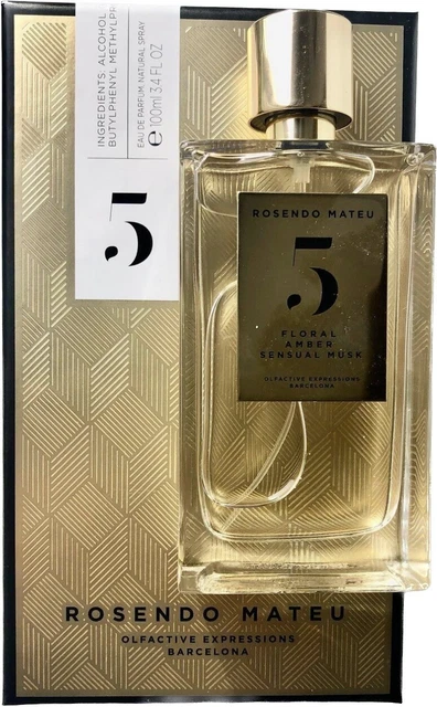 Rosendo Mateu No. 5 Eau De Parfum 100ml fragrance 95% full