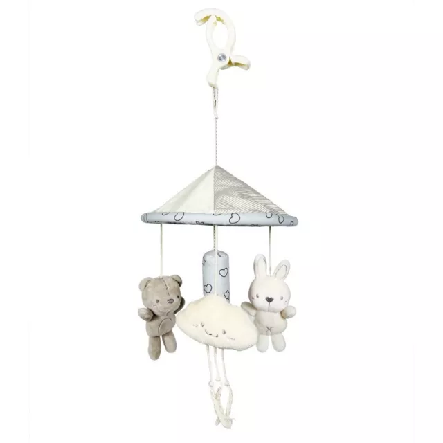 Musique Ours Lapin Suspendu Parapluie  Jouet Animal Poussette Pendentif4936