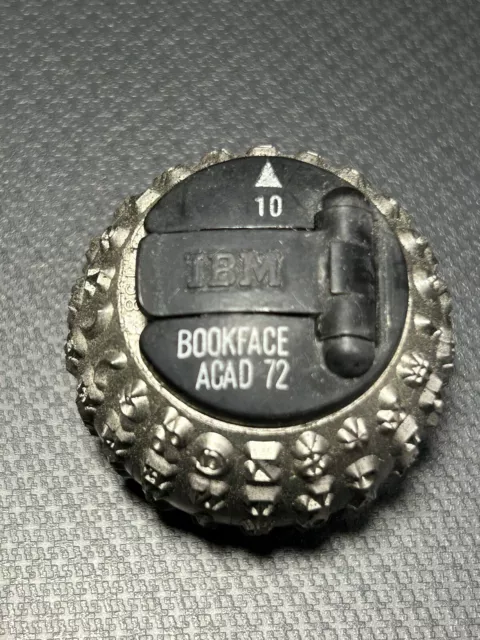 Used IBM Selectric II Bookface Academic 10 Element Typewriter Ball