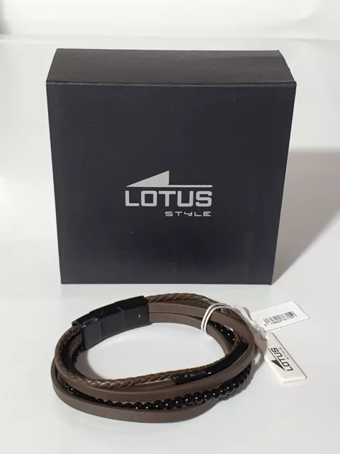 Lotus Style Herren Lederarmband LS2101/2/1 Armband