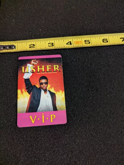 *New* Usher The Truth Tour 2004 Vip Backstage Pass