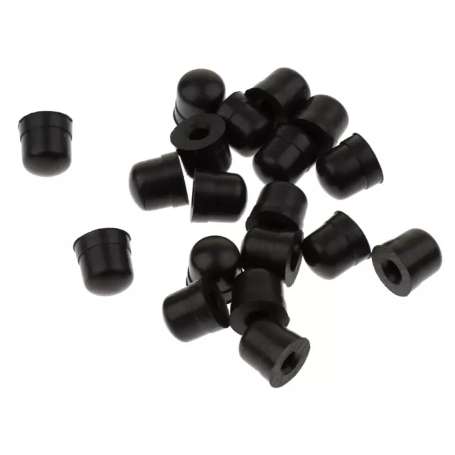 20x Trombone Slide Bow Extrémité De Pare-chocs En Caoutchouc Pour Accessoire