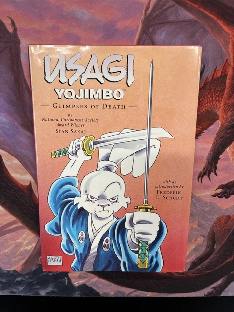 Usagi Yojimbo Vol 20 Glimpses of Death NEW SIGNED + SKETCH Sakai #/300 HC Rare