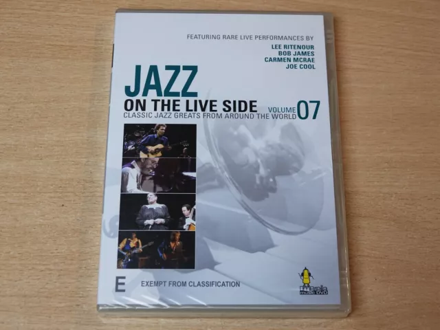 MINT & Sealed !! Jazz on the Live Side/Volume 7/1997 DVD/Carmen Mcrae/Joe Cool