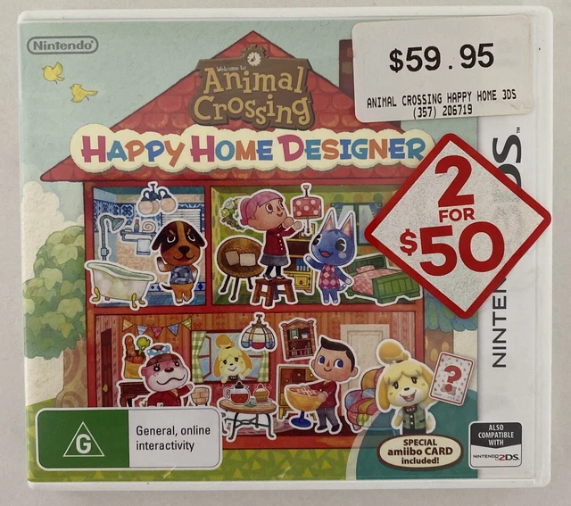 Animal crossing happy home designer 2ds deals