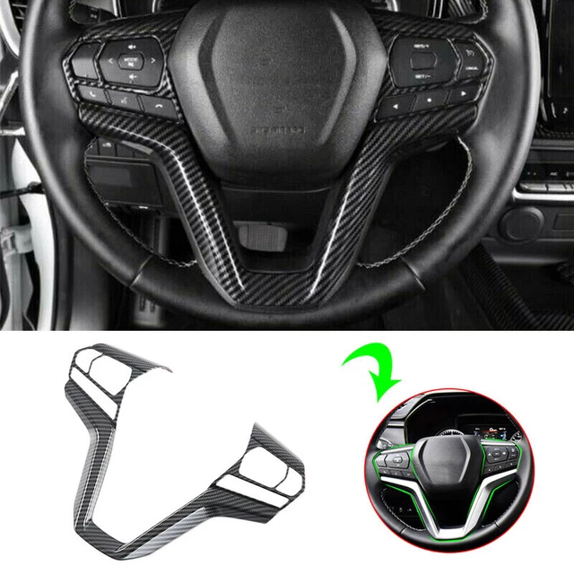 FOR ISUZU DMAX Dmax 2021 2022 Carbon Fiber Car Steering Wheel Decor