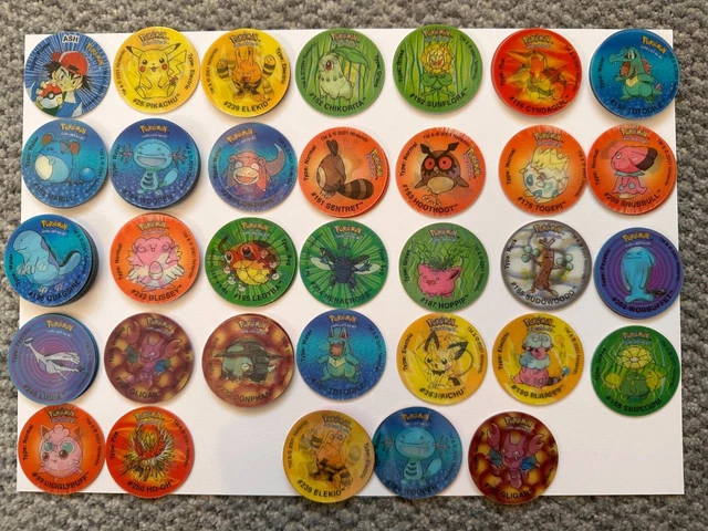 Lot De 27 Tazos Pokémon - Capsules Collector 2005 - Vintage
