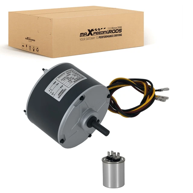 CONDENSER FAN MOTOR 1/6 Hp 208-230V Replaces For Ge Genteq ...