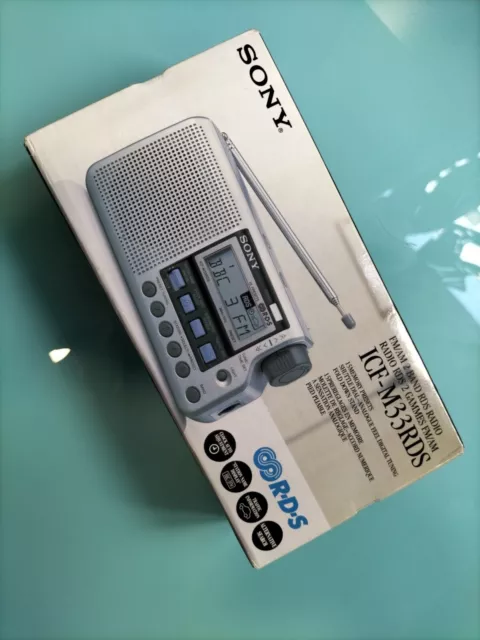 Radio Sony ICF-M33RDS  / NUEVA