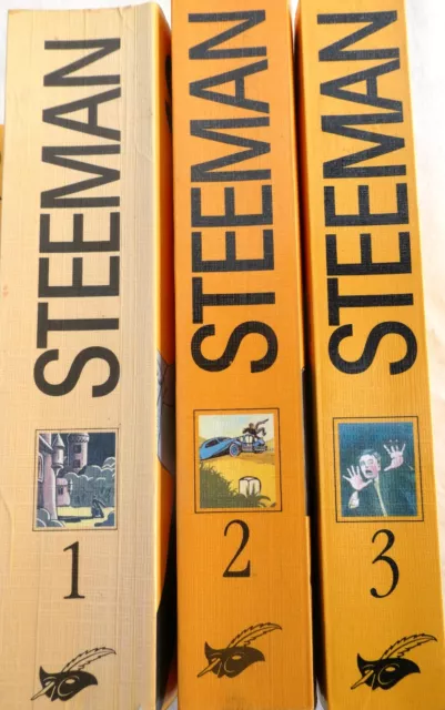 Roman policier neuf intégrale S.A. STEEMAN 3 volumes Le Masque livre 2