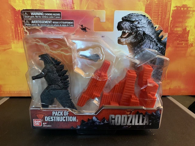 2014 Bandai Godzilla Pack Of Destruction Godzilla Color Variant Buildings