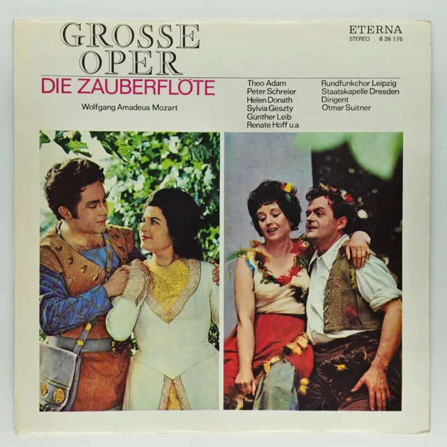 Grosse Oper - Die Zauberflöte - W. Amadeus Mozart - Schallplatte Vinyl LP 12"