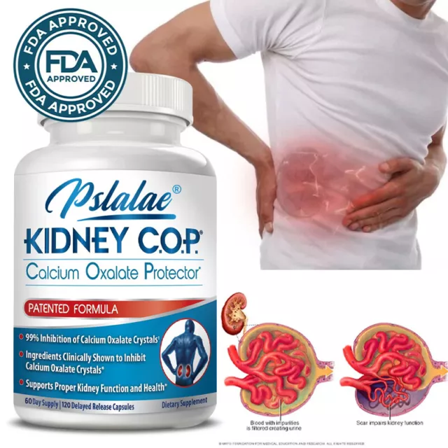 Kidney COP Capsules - Support Kidney and Urinary Tract Health, Cleanse and Detox