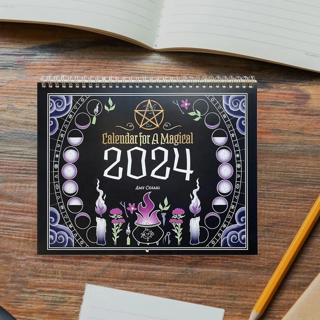 2024 NEW WALL Calendar for a Magical 2024 NEWEST 10.06 PicClick