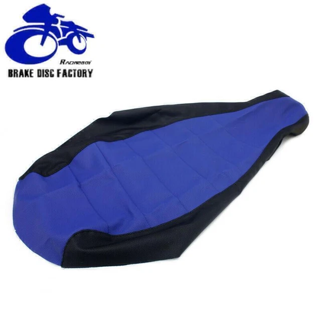 For Yamaha Gripper Ribbed Soft Seat Cover YFM660R Raptor 660 660R 2001-2005 Blue
