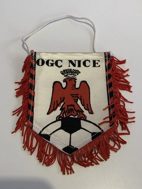 Fanion / Pennant OGCN Nice - Football - Supporters - Décoration - France