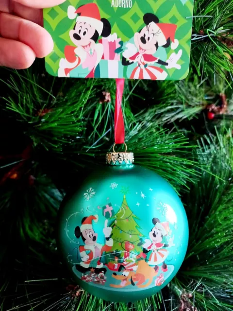 Pallina di Natale DISNEY "Topolino e Minnie"