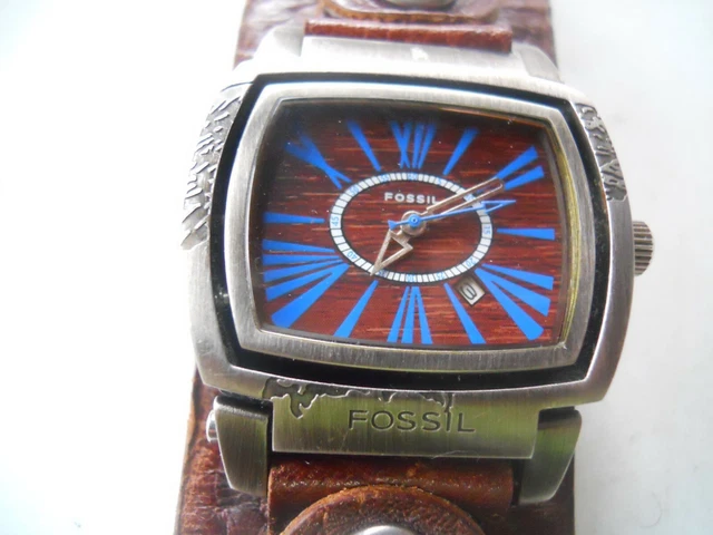 Fossil flip hotsell face watch